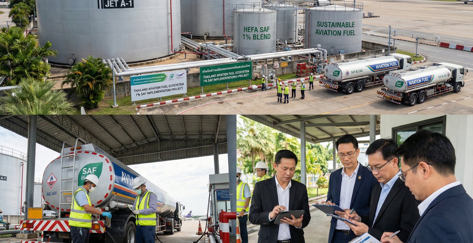 Thailand Launches 1% SAF Mandate, Pioneering Sustainable Aviation in Southeast Asia